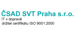 ČSAD SVT Praha s.r.o., IT v dopravě
